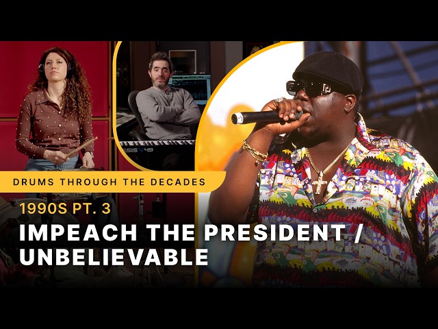 Recreating the "Impeach the President" Drum Break and How Notorious B.I.G. Sampled It