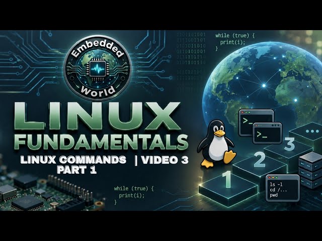 Linux Fundamentals #3 | Linux commands 01 | Linux Basics for Beginners