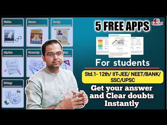 5 Best FREE Apps for students to get solutions 2021| Doubt solving app