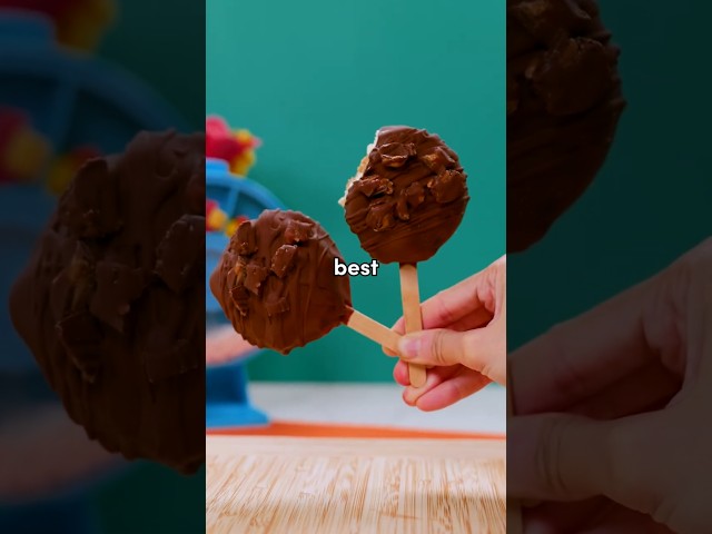 I tried making Reese's Ice Cream Pucks (it was a mess)
