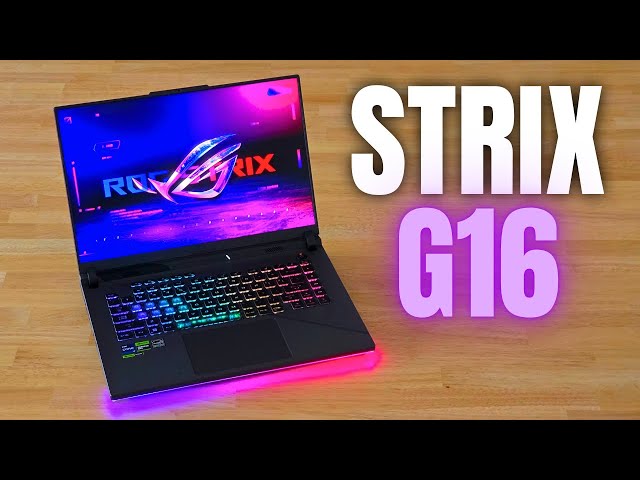 Asus ROG STRIX G16 REVIEW - A Premium 16" Gaming Laptop!