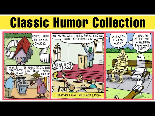 Side-Splitting Vintage Comics You Can't Miss! 🎭 | Classic Humor Collection
