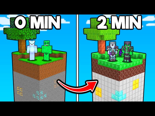 One Chunk, But The Chunk Changes EVERY MINUTE...