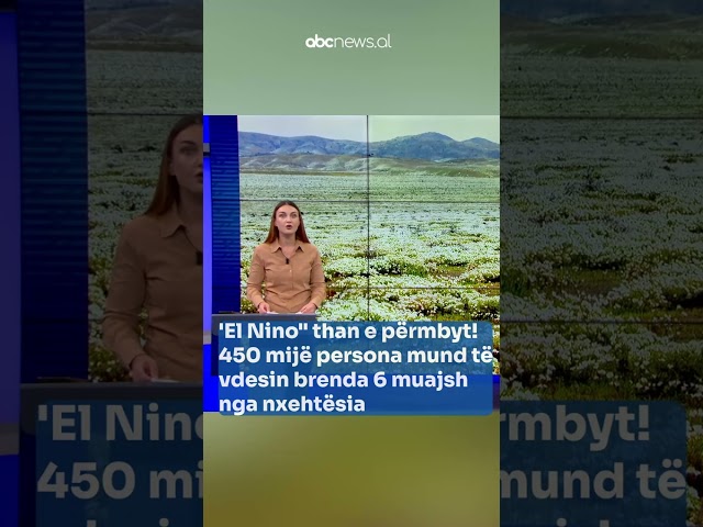 'El Nino" than e përmbyt! 450 mijë persona mund të vdesin brenda 6 muajsh nga nxehtësia