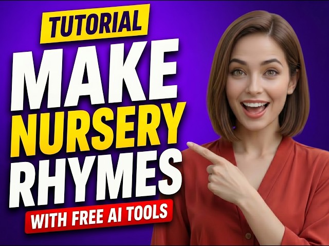 Make Nursery Rhymes Videos with Free AI Tools | Tutorial to Earn Passive Income