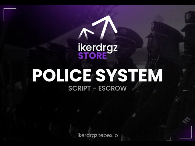 Police System | FiveM Script | ikerdrgz (MDT, Radio, Dispatch, References & Radar)