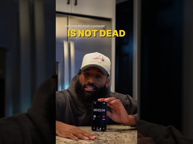 informational content is not dead
