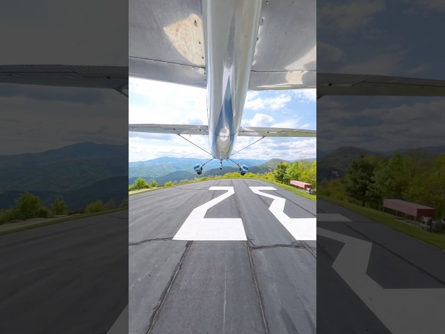 Taking off from the highest runway east of the Mississippi ⛰️ 🛫 #aviation #airplane #pilot