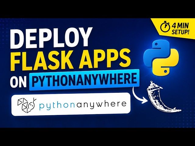 Host & Deploy Your Python Flask App on PythonAnywhere for FREE
