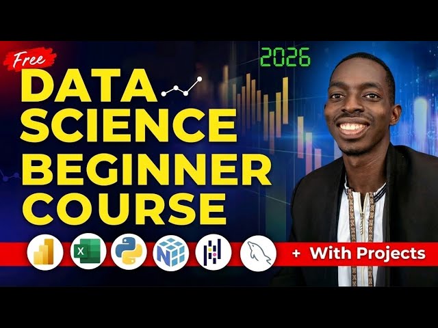 Data Science Masterclass for Beginners 🚀 | Introduction to Data Science with Google Colab