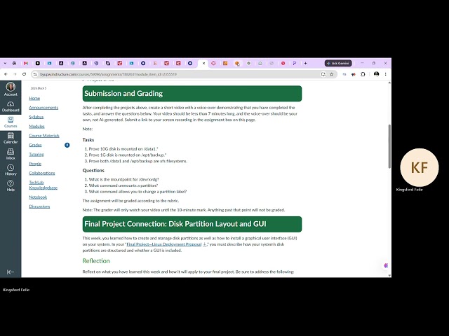 3.4 Prove: Create a New Virtual Hard Disk and Mount It