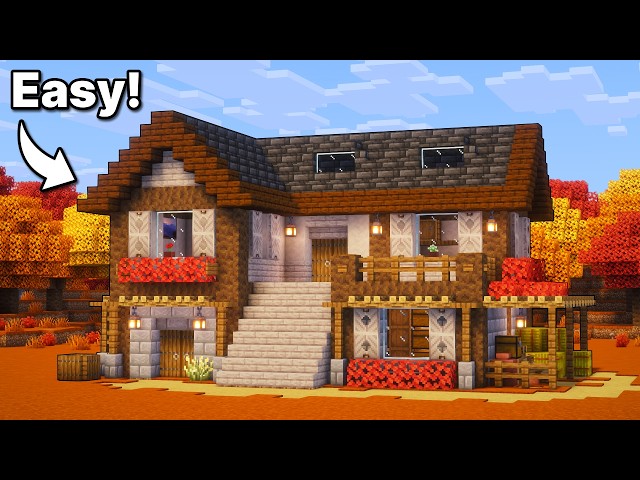 How to Build a Dappled Forest Starter House in Minecraft