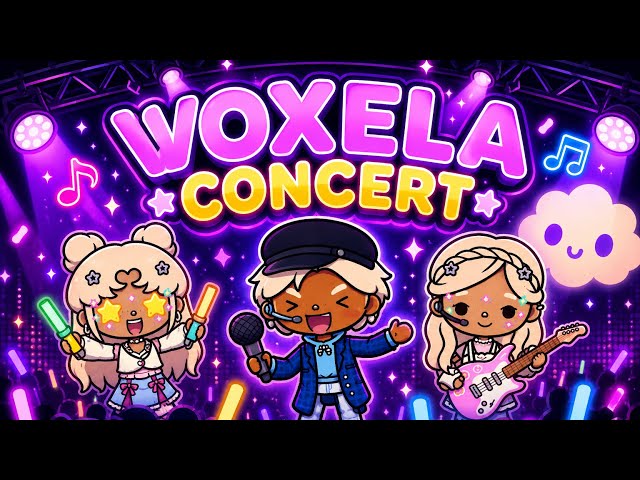 🎶😝voxela concert😝🎶with voices🎶 #tocaboca #tocablair #viral
