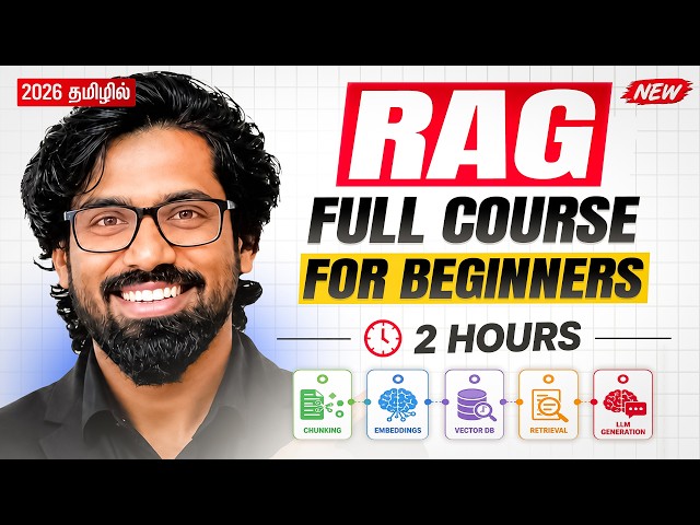 The No.1 🔥 RAG FULL COURSE in Tamil | Beginner to PRO