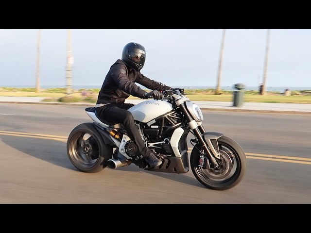 Xdiavel with Custom Drag Bars!
