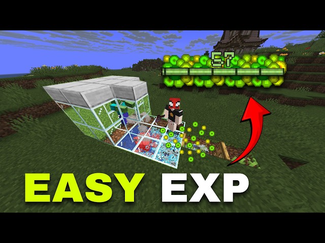 NEW EASIEST XP Farm Minecraft Java 26.2/1,21+!