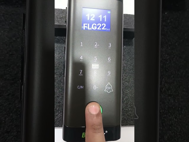 BIOMAX FLG22 ! Smart 2 Door Lock, Basic Information Add , Finger &  Cards #smartlock #bluetoothlock