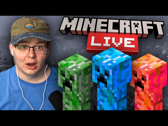 Reacting to Minecraft Live 2026