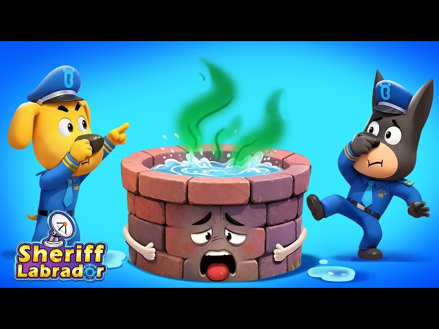 Why Is the Well Rumbling | Fun Science Story | Detective Cartoon | Sheriff Labrador