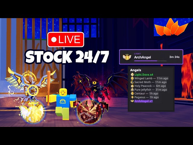 STEAL AN EGG STOCK 24/7 🔴 LIVE