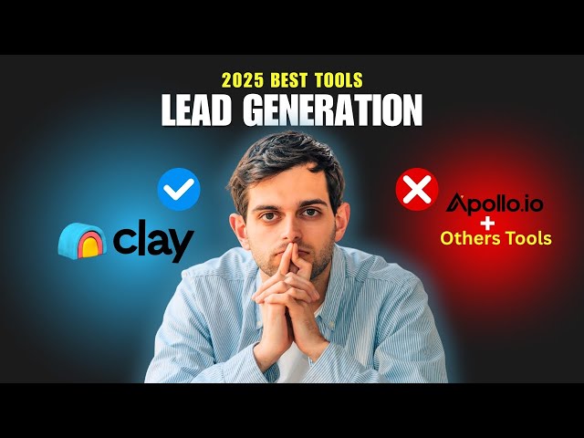 Lead Generation Best Tools 2025 | clay.com vs apollo.io | Free Best Tools For Lead Generation 2025