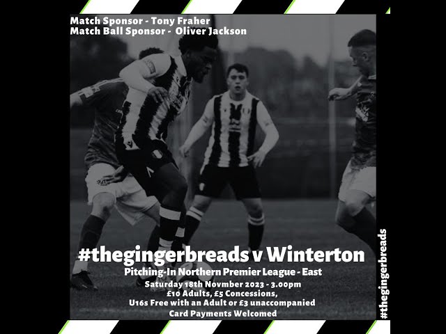Match Day Full Game Replay - Grantham Town Vs. Winterton Rangers 18/11/2023
