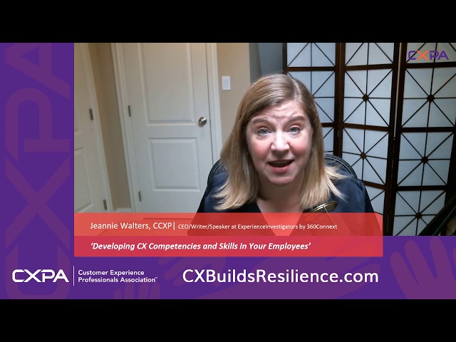 Developing CX Competencies and Skills in Your Employees