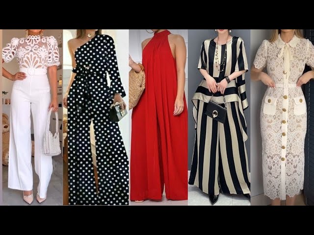 Latest casual outfit ideas for ladies 2026/Elegant trendy dresses for women
