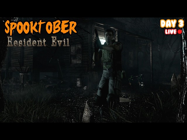 Spooktober! - Resident Evil 1 Remake - DAY 3