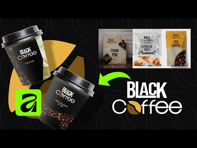 PROFESSIONAL COFFEE Brand Identity Design | Affinity Tutorial