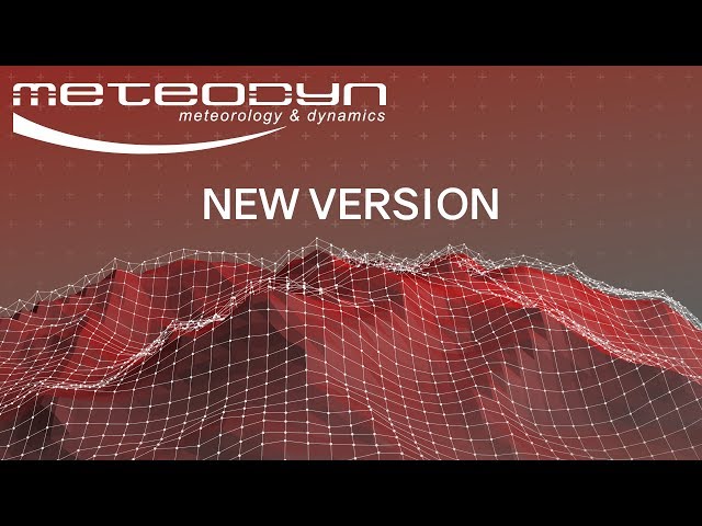 METEODYN WT 6 (2019 version) - The most accurate CFD software for wind resource assessment