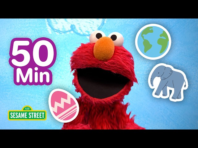 E is for Elmo! Learn the Letter E ❤️ | 50 Mins | Sesame Street