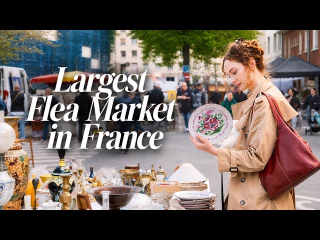 I Spent the Day at One of France’s Biggest Flea Markets… Was It Worth It? 🇫🇷 | Amiens Braderie