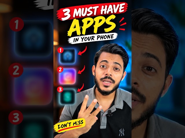 Every Android User Should Have These 3 Apps! 😱