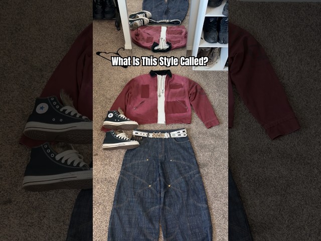 what are we calling this style chat?🤟🏽#back2school #outfitinspo #OOTD #streetwear #archivefashion