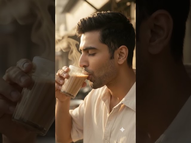 The Perfect Indian Morning Chai ☕✨ | ASMR #shorts #viral #shortsfeed #youtubeshorts