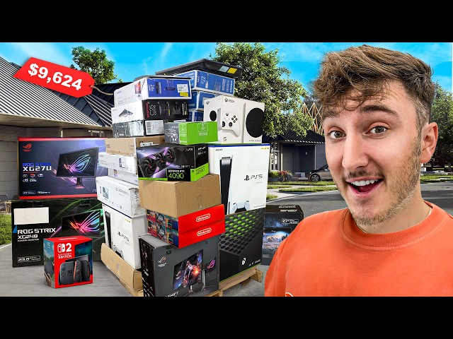 I Bought a $9,624 Gaming Amazon Return Pallet For $880