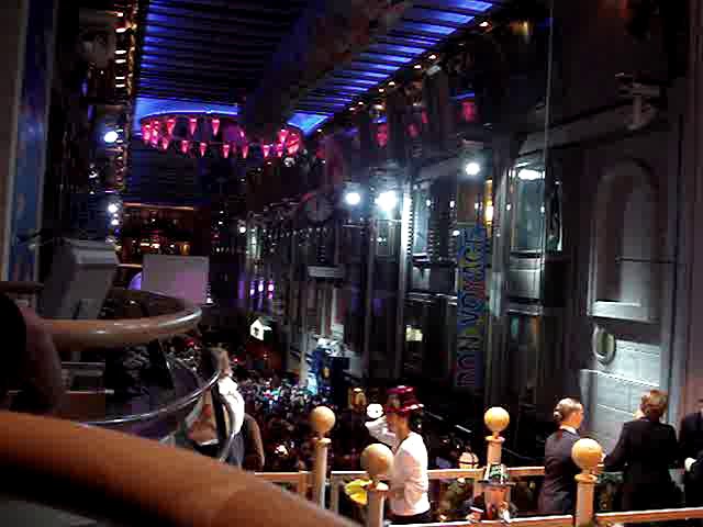 Mariner of the seas New Years ballon Drop Fail