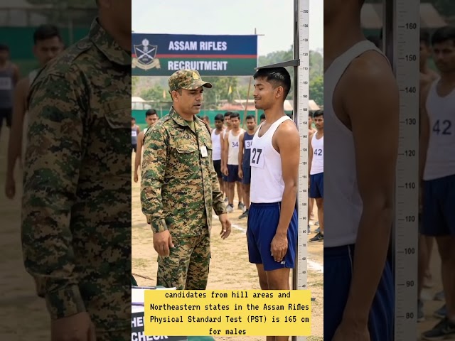 Assam Rifles Technical & Tradesman Vacancy 2026 🔥 28 Sept से Apply | Height कितनी चाहिए? #shorts
