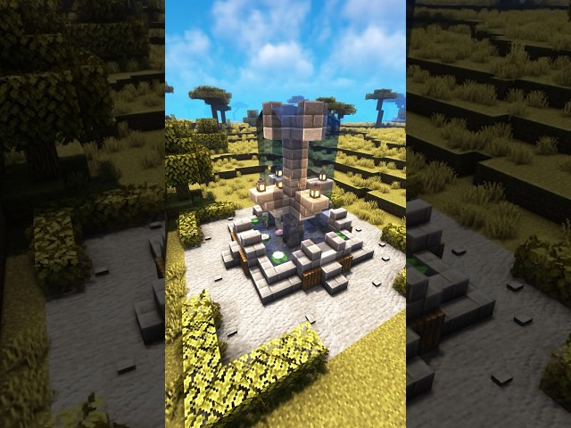Minecraft Fountain #shorts