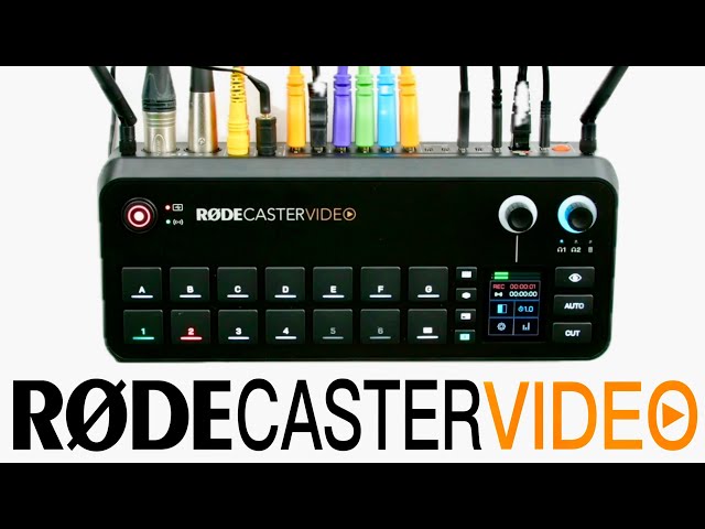 How the RodeCaster Video Can Elevate Your Video Production