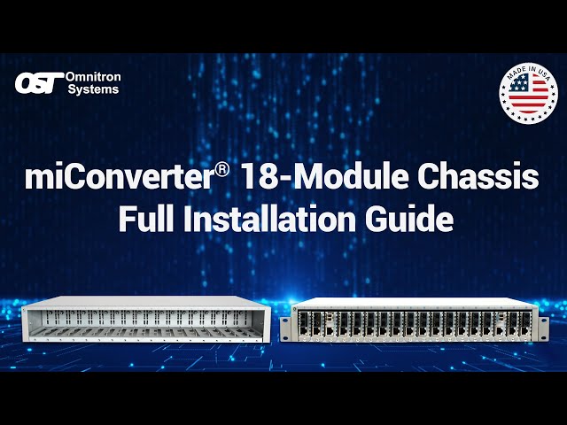 Discover the MiConverter 18-Module Power Chassis!
