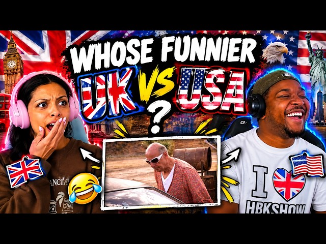 Americans React to British vs. American Comedy