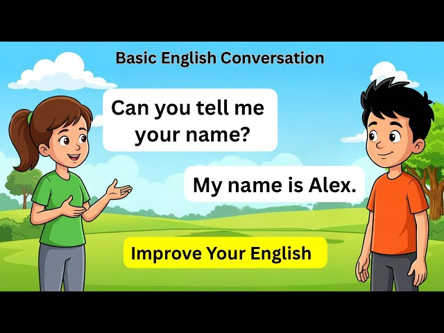 English Speaking Practice for Beginners | Basic English Questions & Answers | English Conversation 