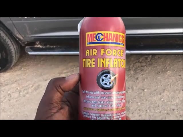 How To Use A Cheap Can Of Fix A Flat To Get You Out Of A Bind