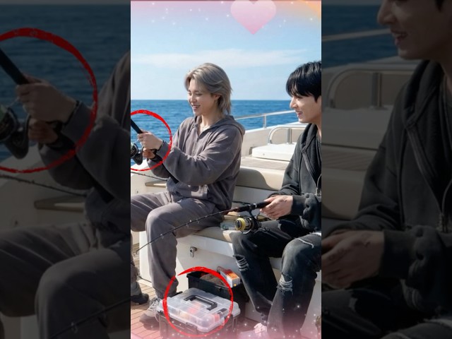 Why Did Jimin & Jungkook Escape to the Sea? ⛵🤫 #Jikook #BTS #Jimin #Jungkook #Shorts