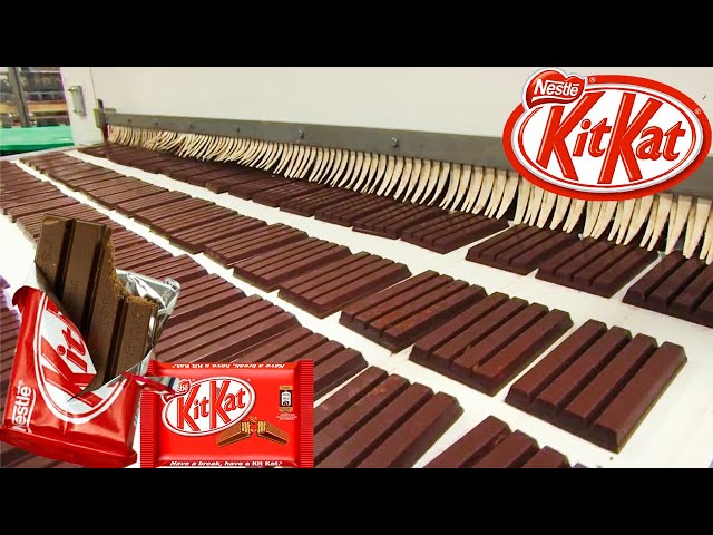 How KitKat Is Made | How It's Made KitKat 🍫➤ Food Factory