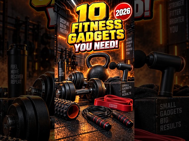 10 Fitness Gadgets That Will CHANGE Your Workouts! 💪 #diy #lifehacks #amazonfinds #gadgets