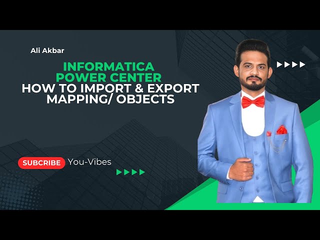How to Import and Export Mapping /  Objects in Informatica PowerCenter | Step-by-Step Tutorial