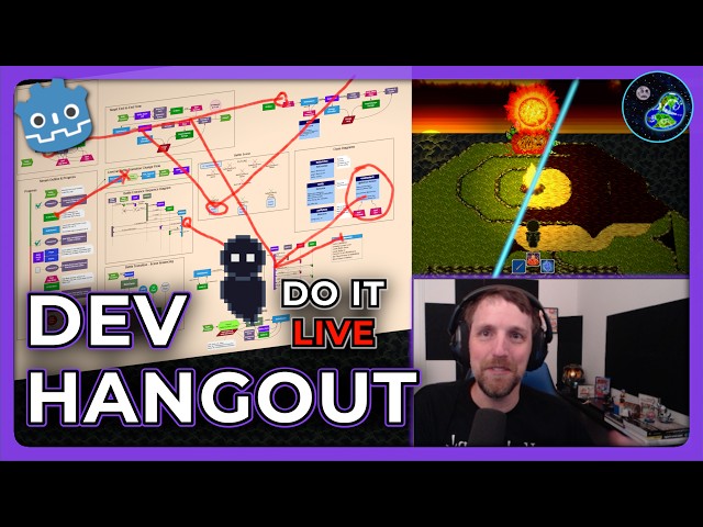 [VOD] Battle Actions & Arena Transitions | Godot RPG Dev Hangout
